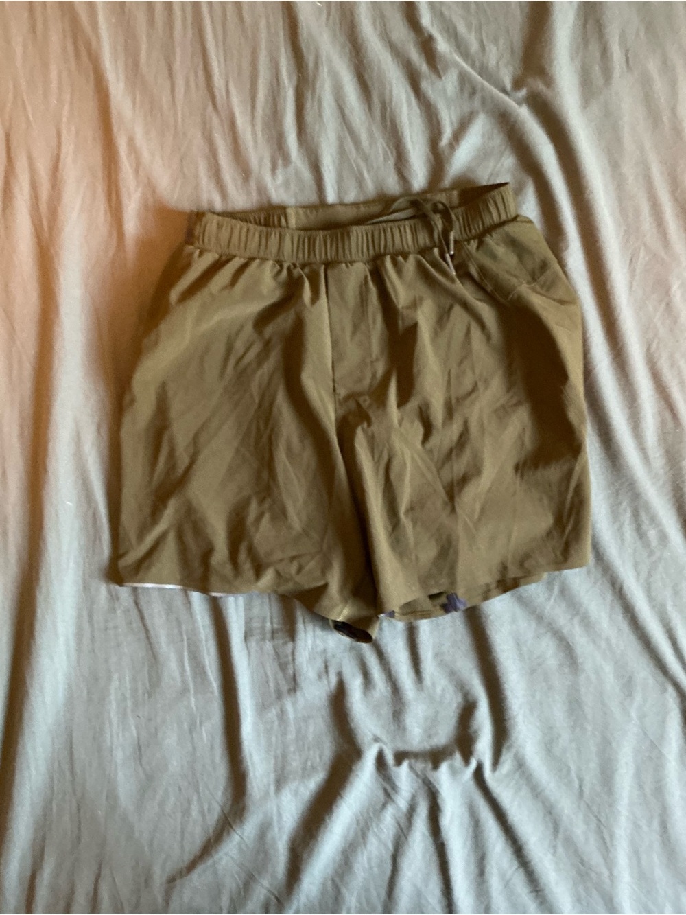 lululemon athletica Men's Athletic Shorts in Olive Green